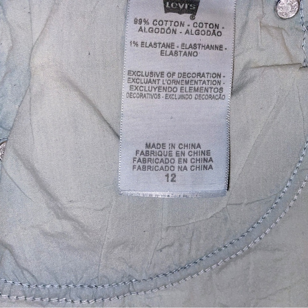 LEVIS DENIM SHORTS - Picture 7 of 9